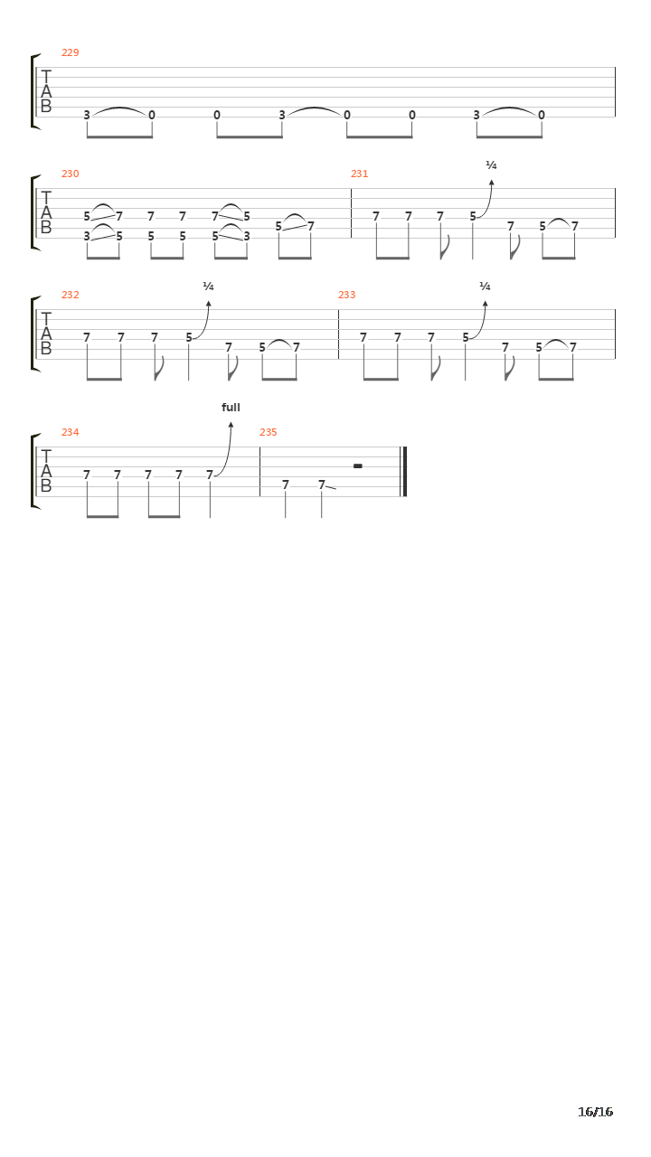 Fuel吉他谱