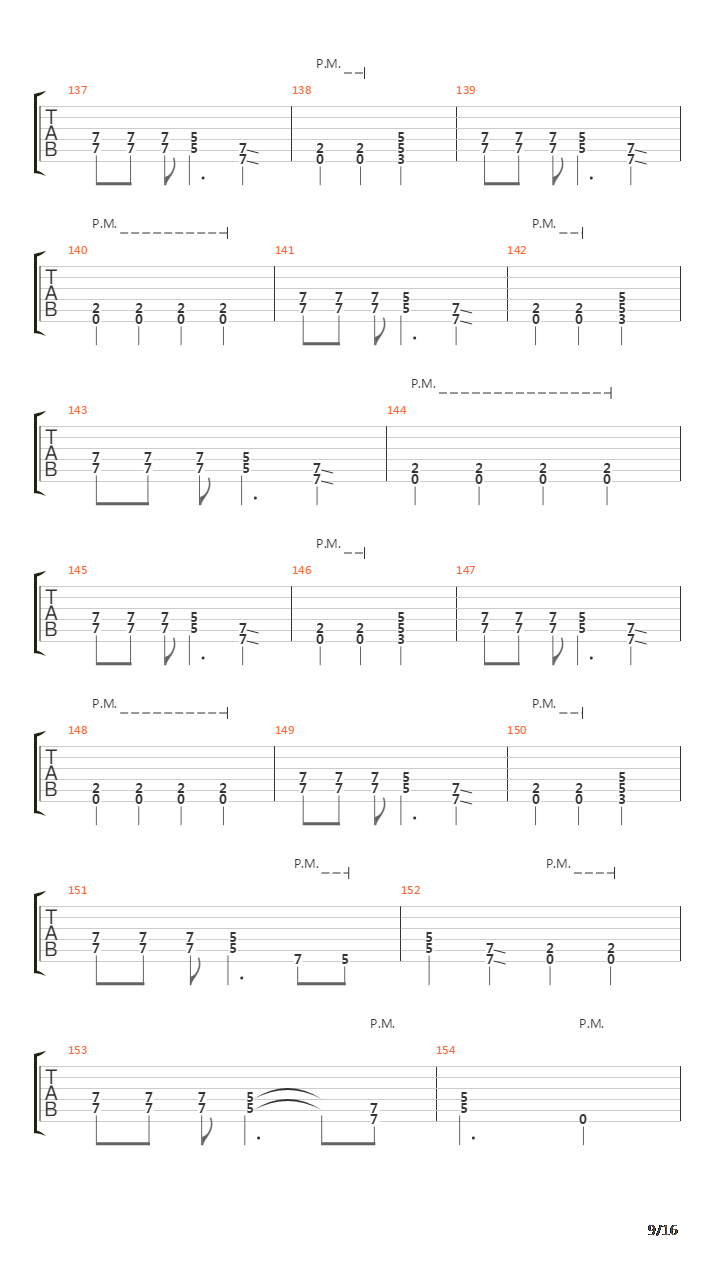 Fuel吉他谱