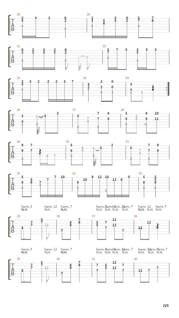 Gavota Facil吉他谱