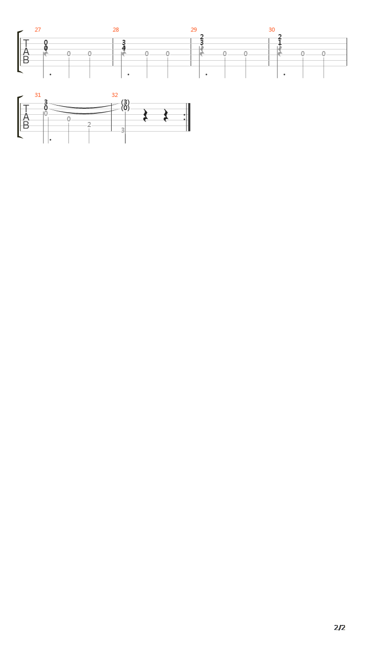 Romanza吉他谱