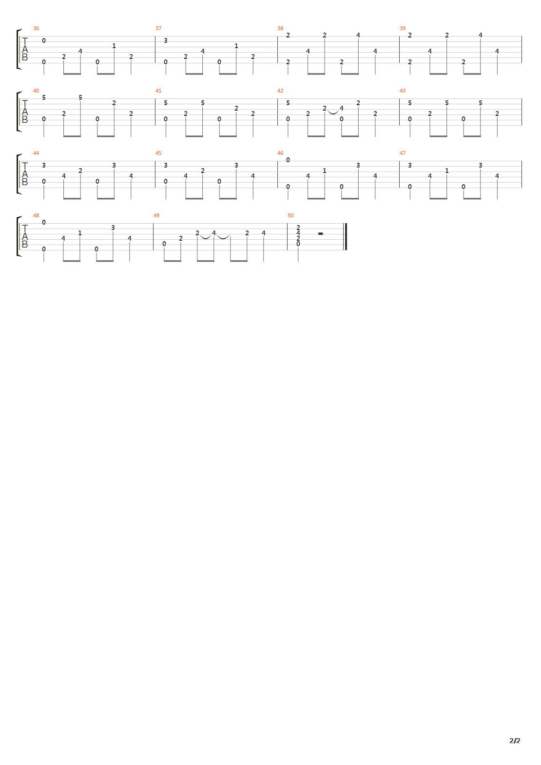 The Needle Of Death吉他谱