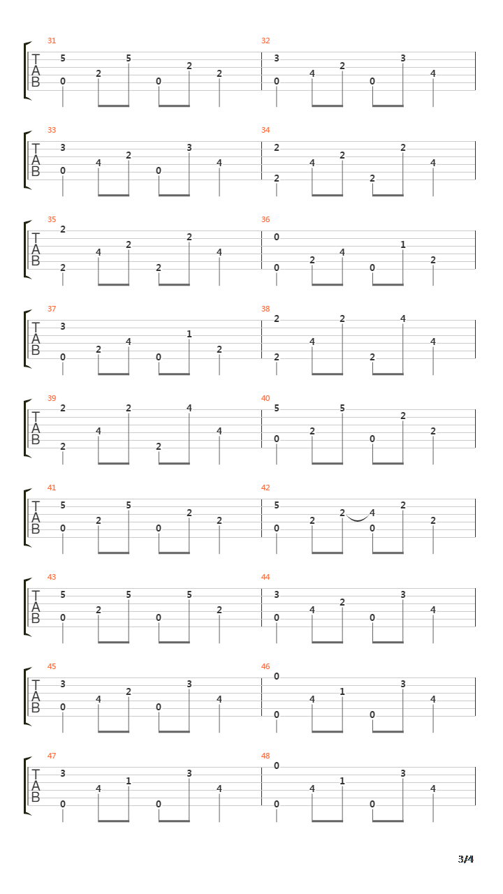 The Needle Of Death吉他谱