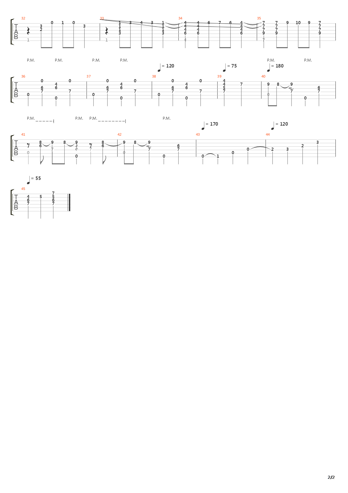 Borsalino吉他谱