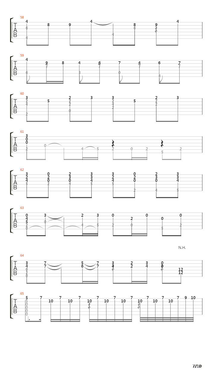 Prelude Suite Bergamasque吉他谱