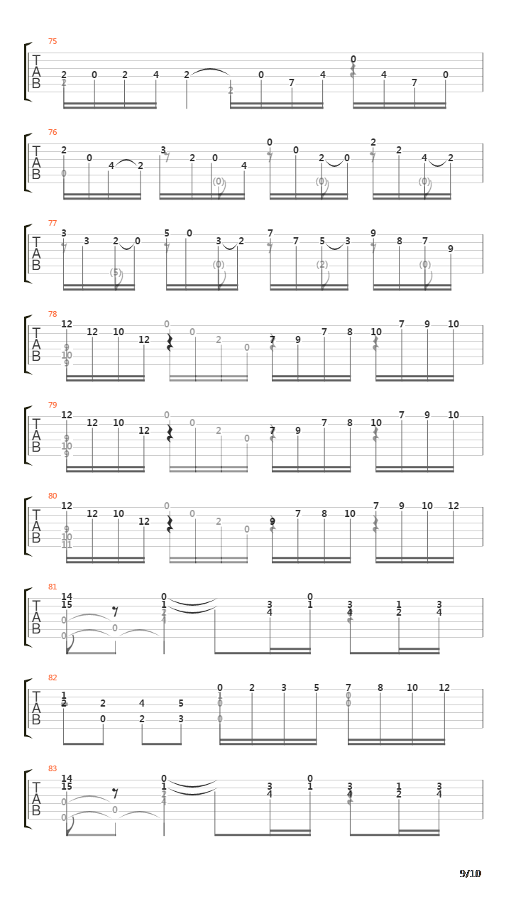 Prelude Suite Bergamasque吉他谱