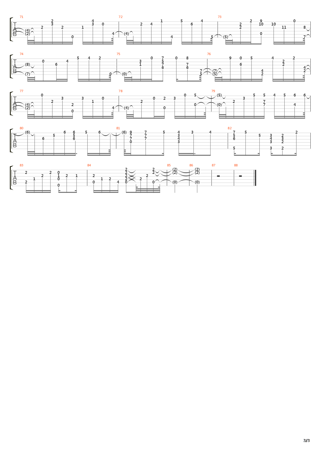 Caboclinho吉他谱