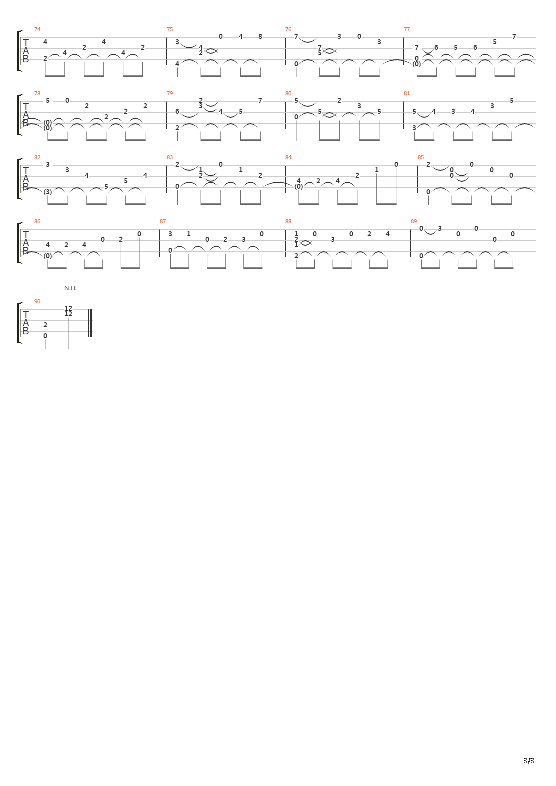 Nossa Ternura吉他谱