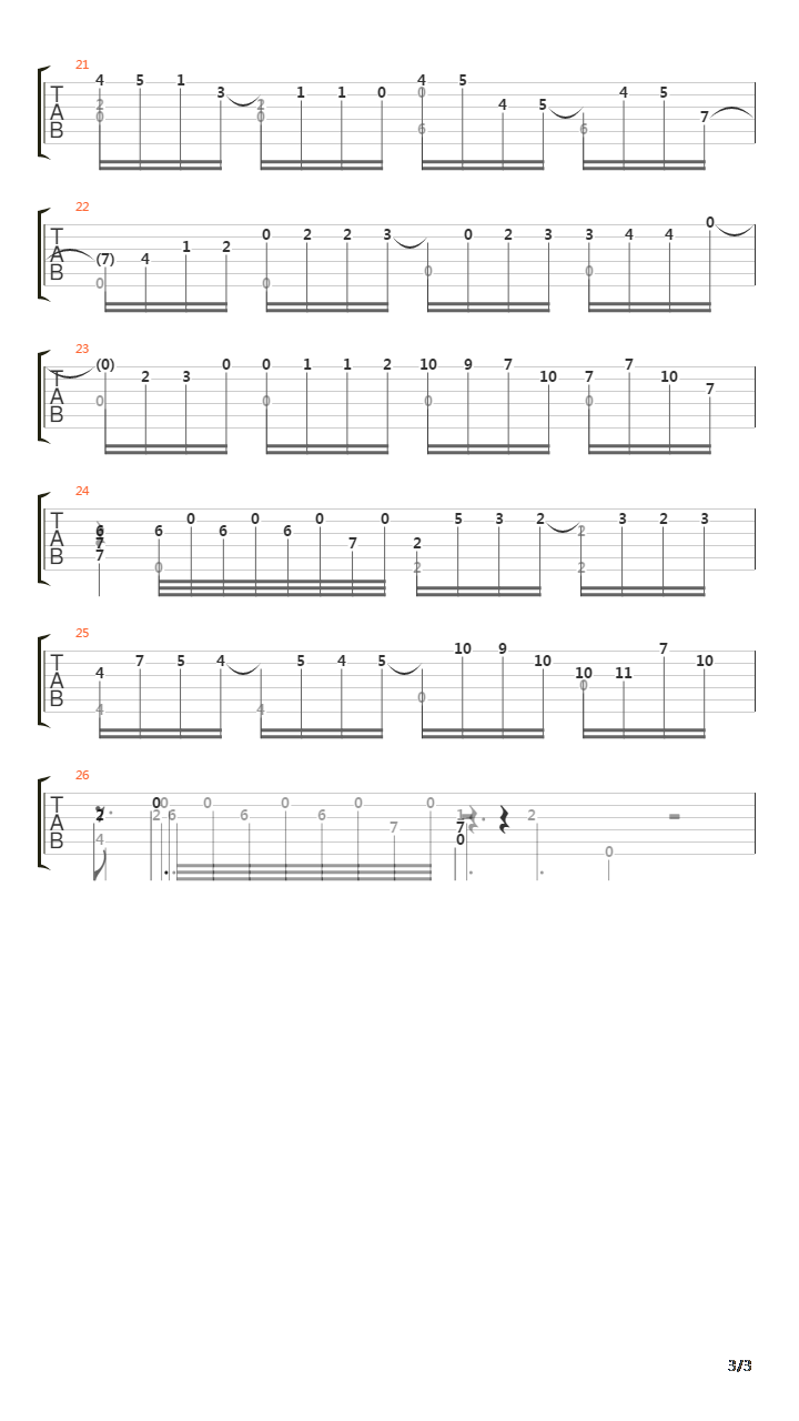 Sonata L238吉他谱