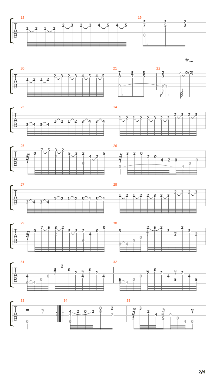 Sonata in G k146吉他谱