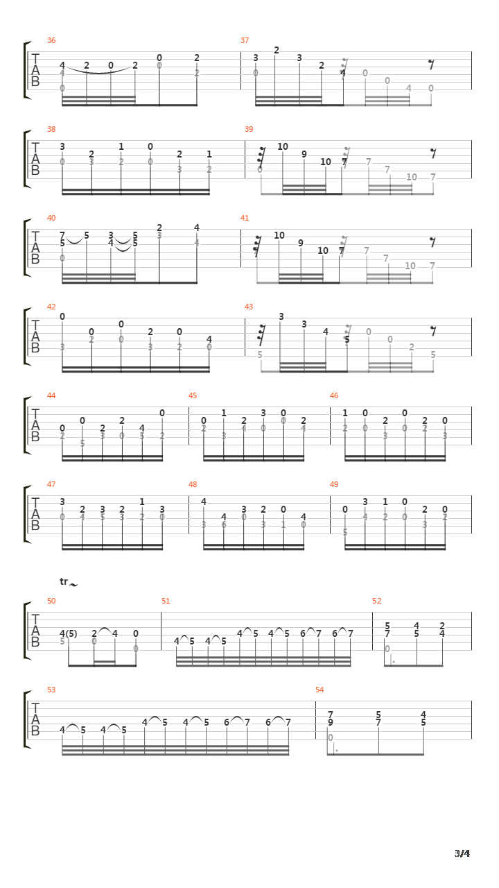 Sonata in G k146吉他谱