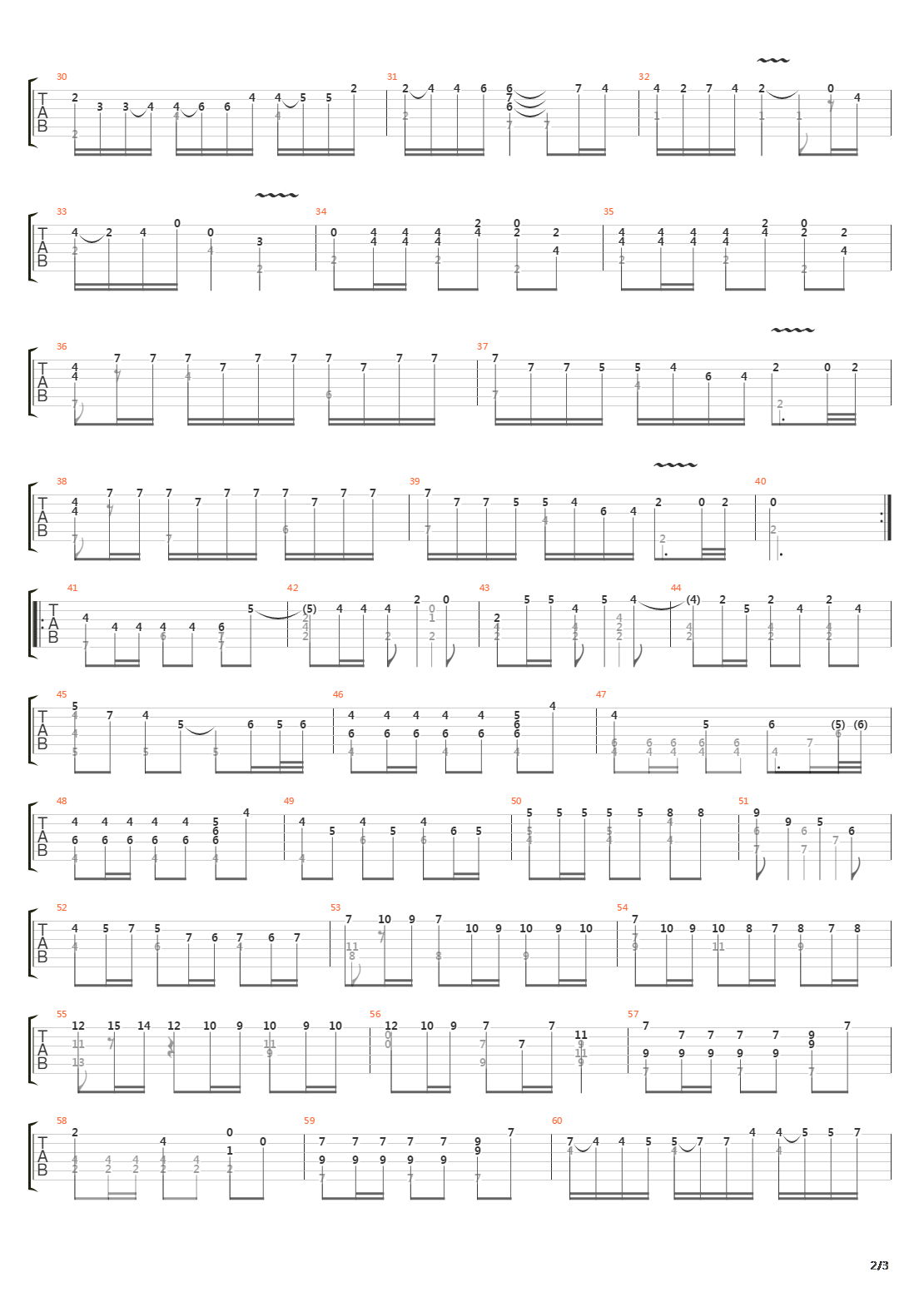 Sonata In E K380吉他谱