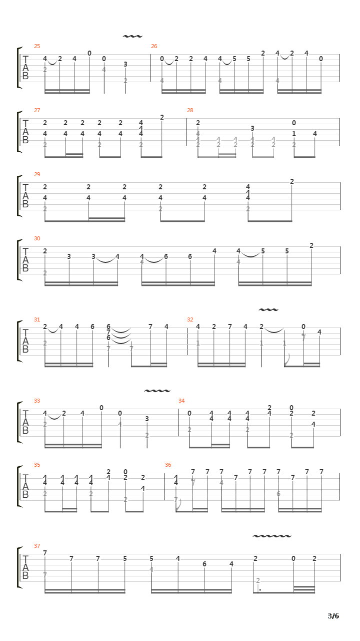 Sonata In E K380吉他谱