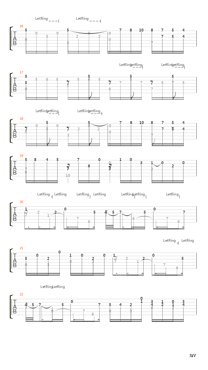 Sonata in D Minor K213吉他谱