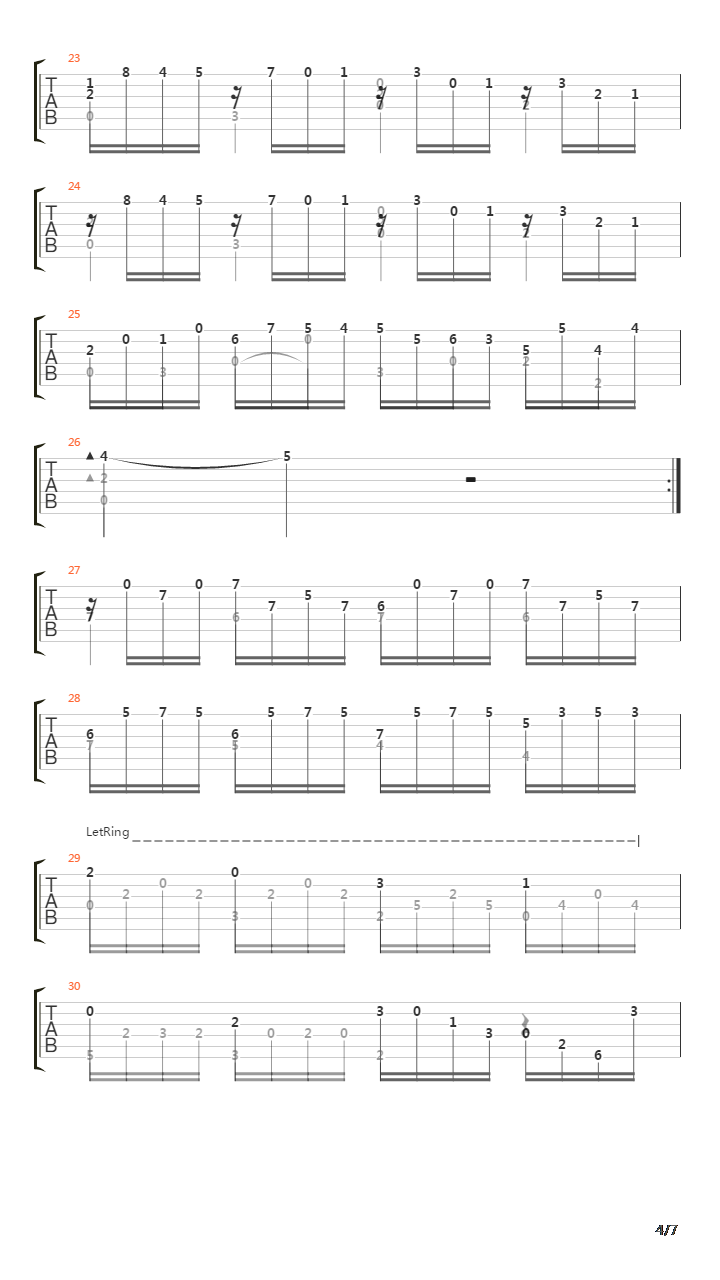 Sonata in D Minor K213吉他谱