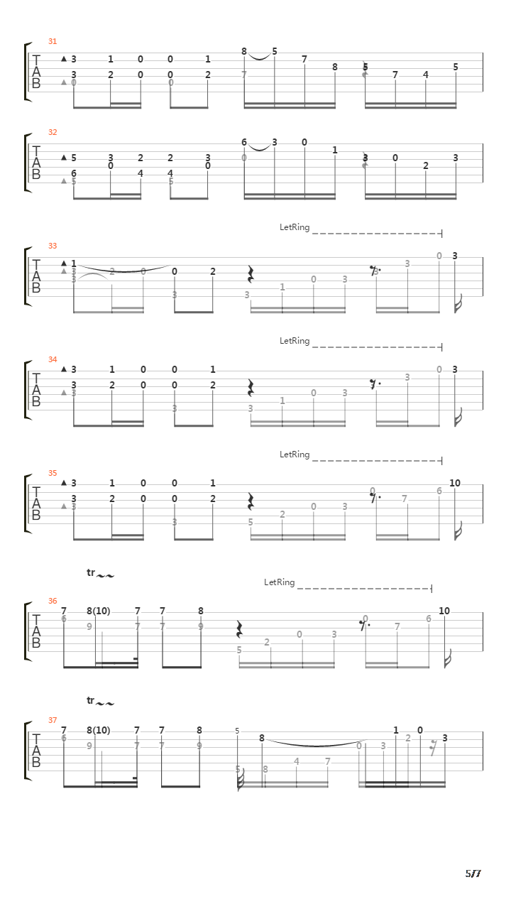 Sonata in D Minor K213吉他谱