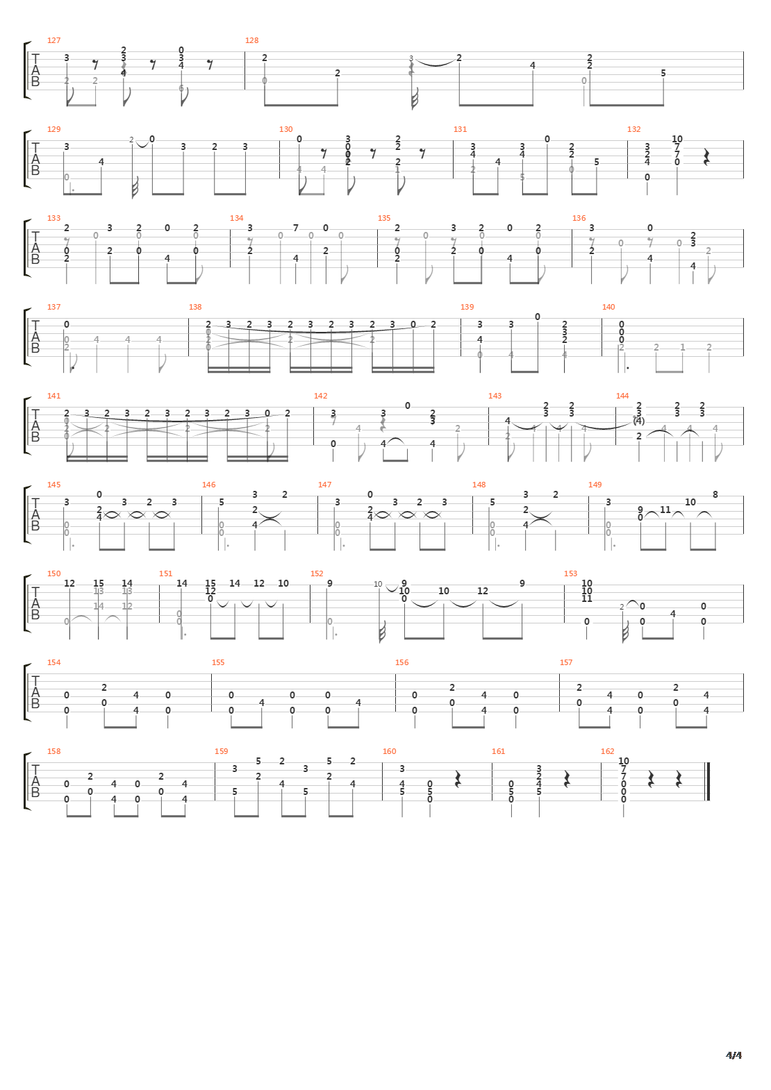 Danza Espanola No 3 Zarabanda吉他谱