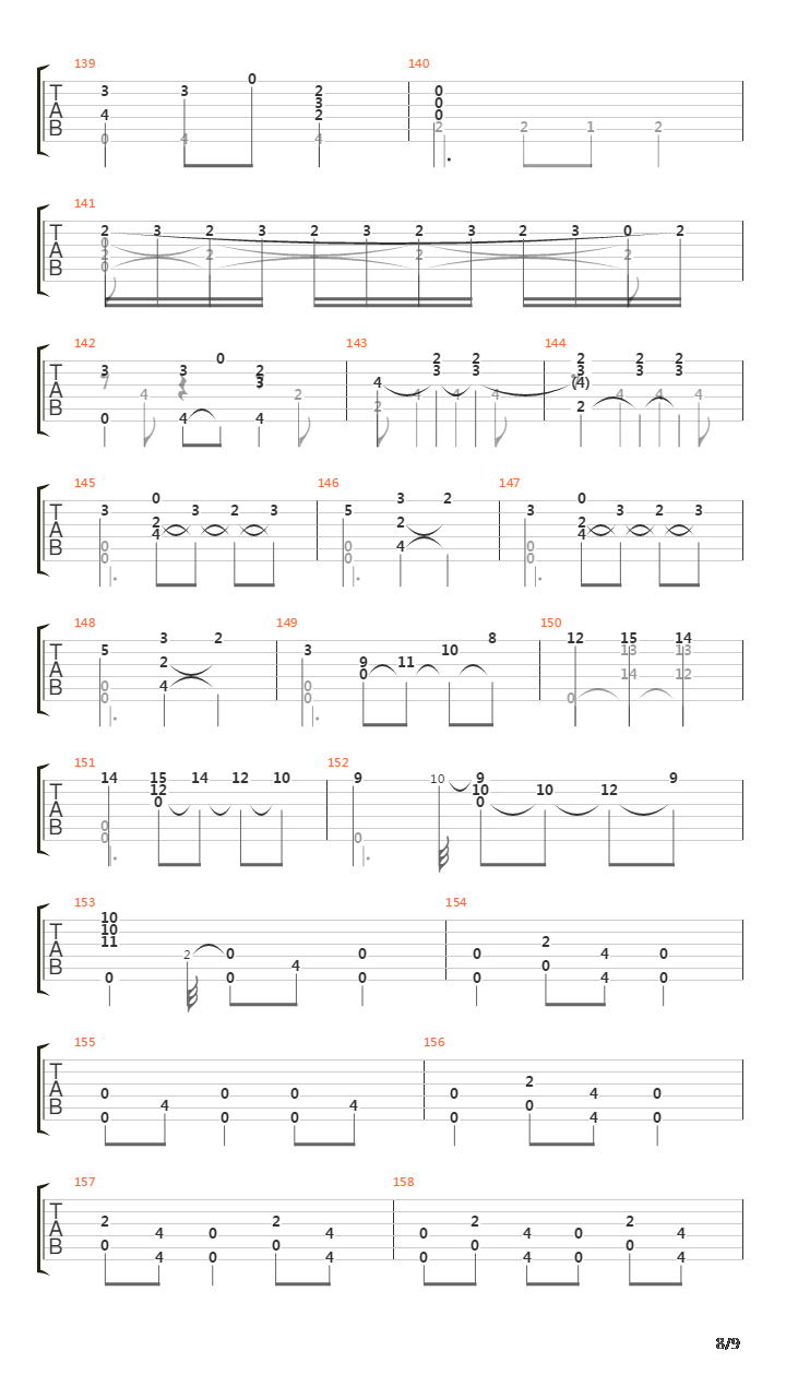 Danza Espanola No 3 Zarabanda吉他谱