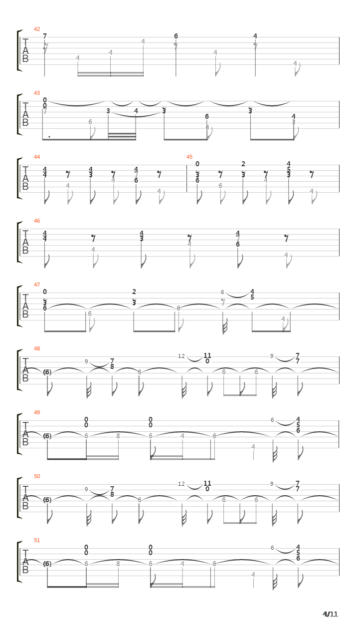 Spanish Dance No 7 Valenciana吉他谱