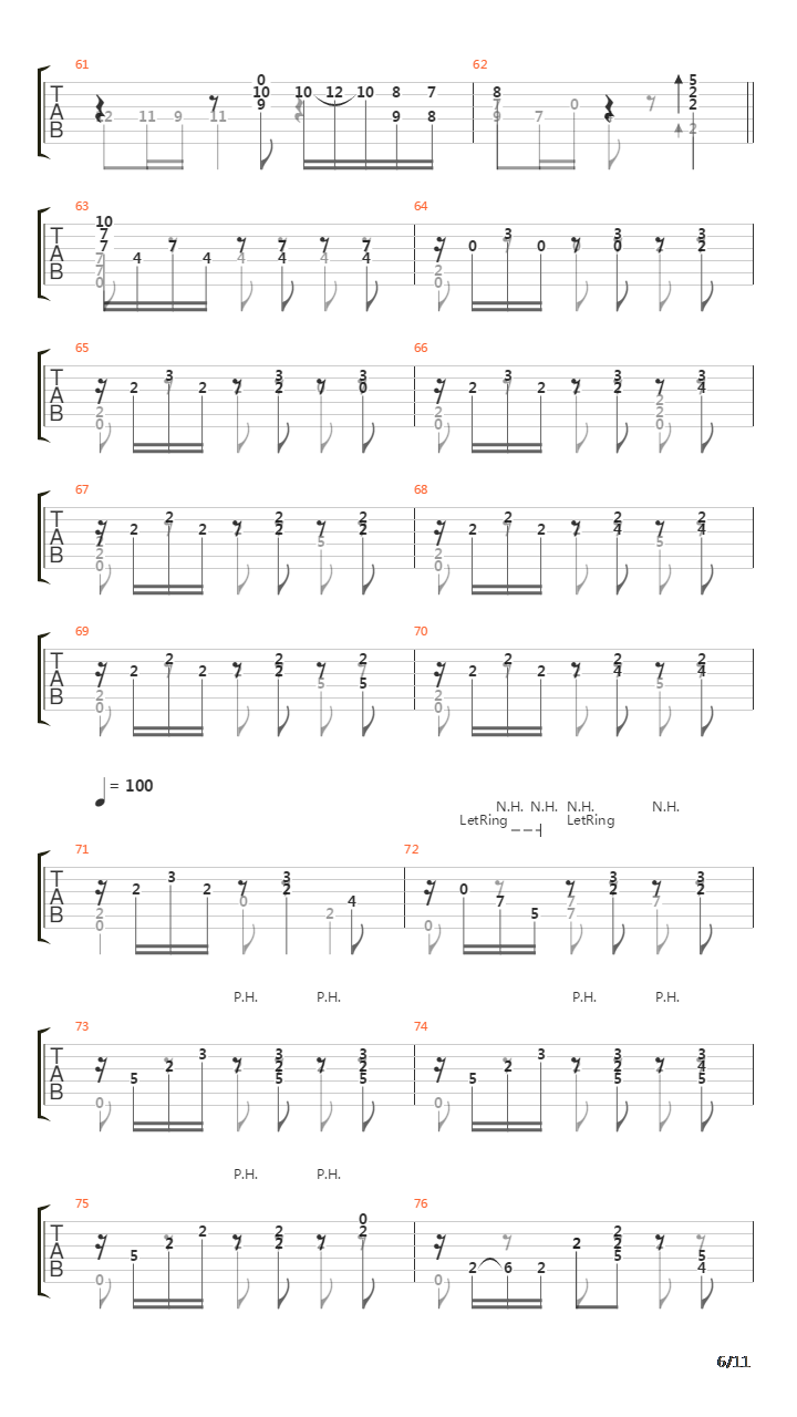 Spanish Dance No 7 Valenciana吉他谱