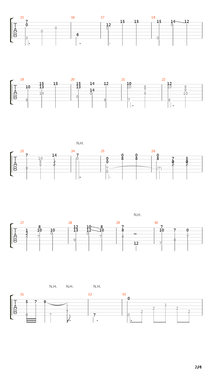 Valses Poeticos No 6吉他谱