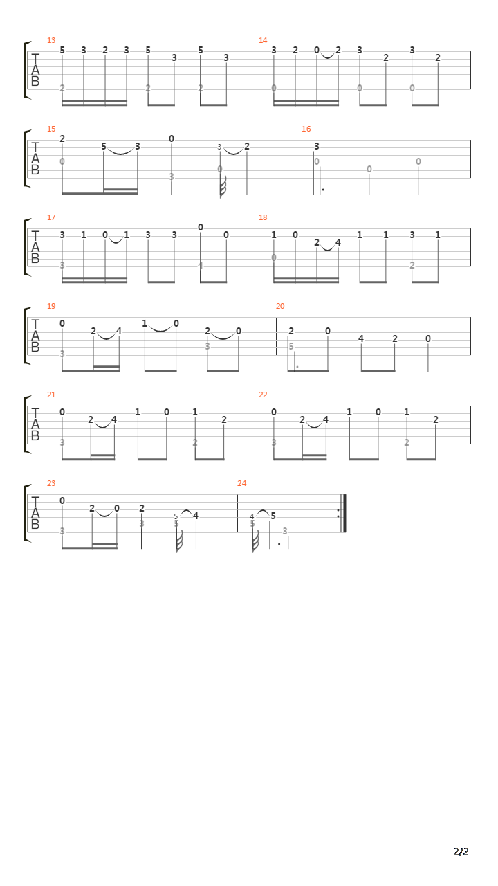 Sonata In G 6 Polonoise吉他谱