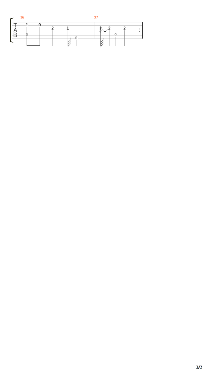 Suite In Am (8 Minuet III)吉他谱