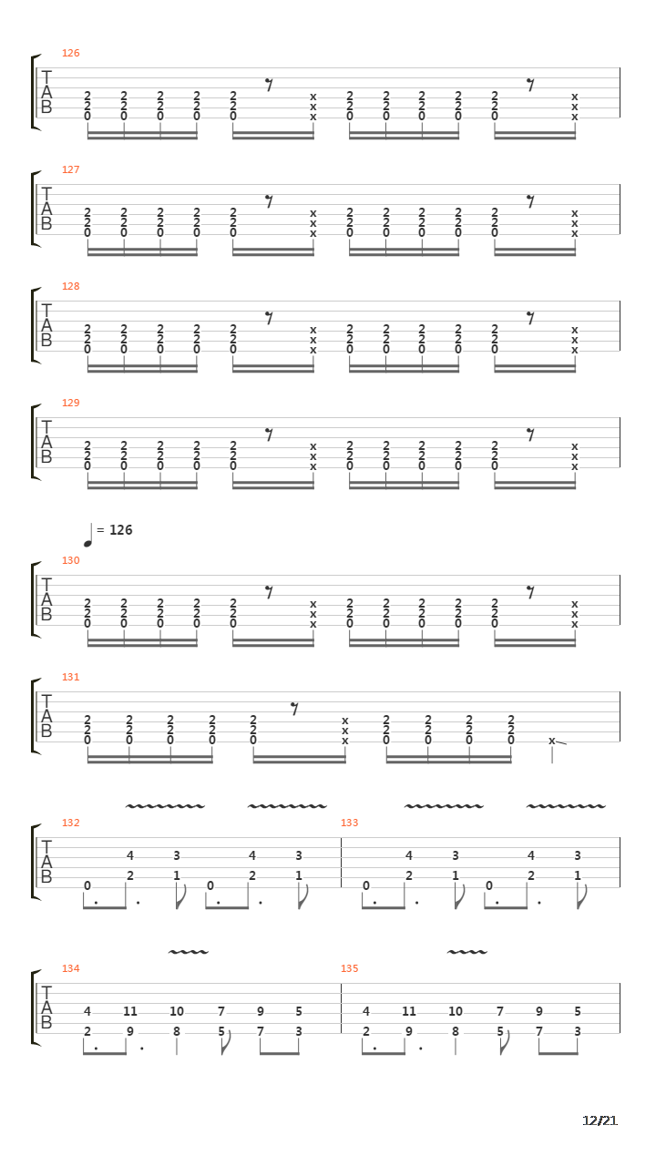 Hell And Back吉他谱