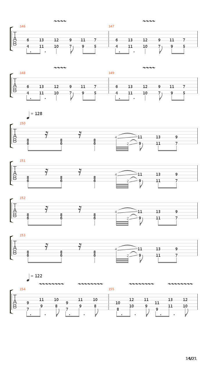 Hell And Back吉他谱