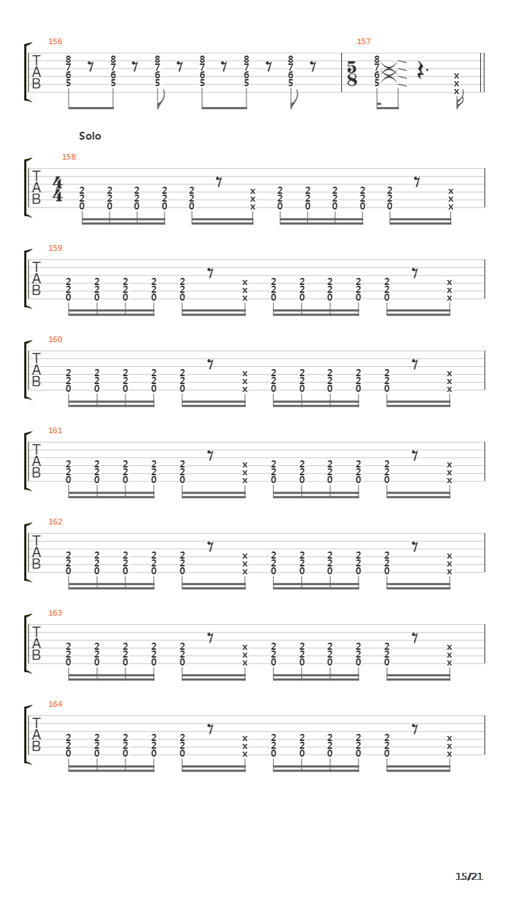 Hell And Back吉他谱