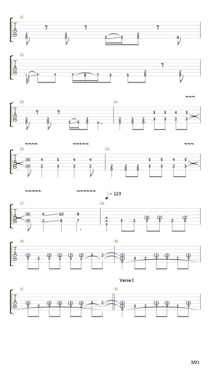 Hell And Back吉他谱