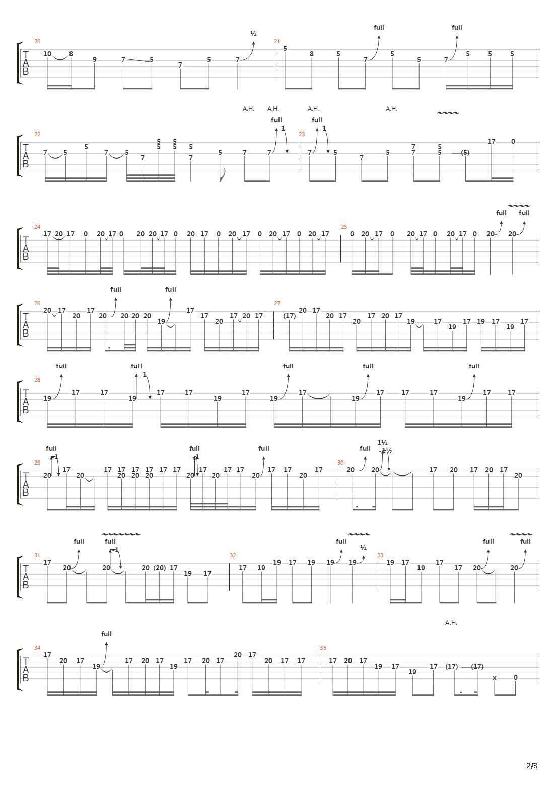 Mexico City吉他谱