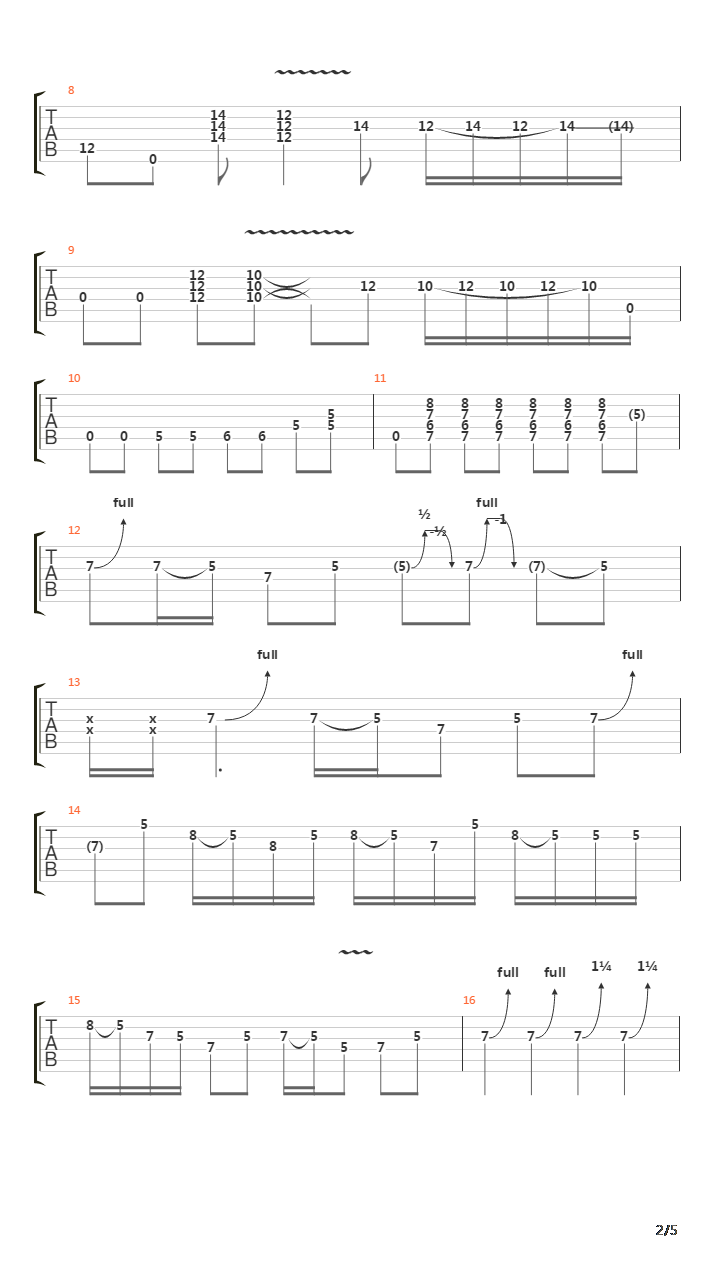 Mexico City吉他谱