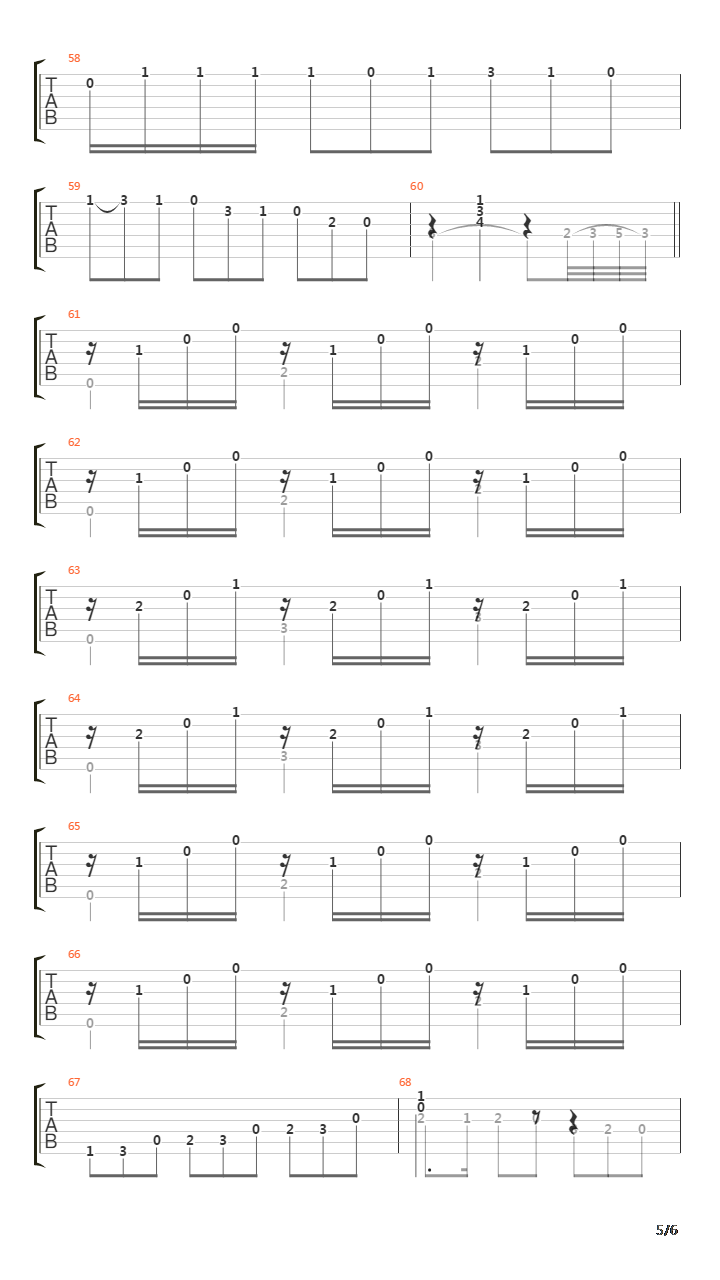 Siete Piezas De Album V Ay Malaguena吉他谱