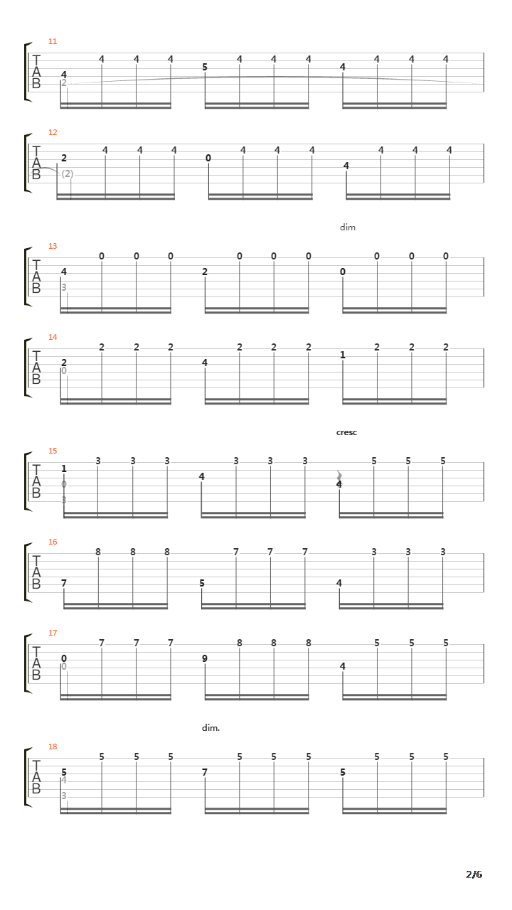 Simancas吉他谱