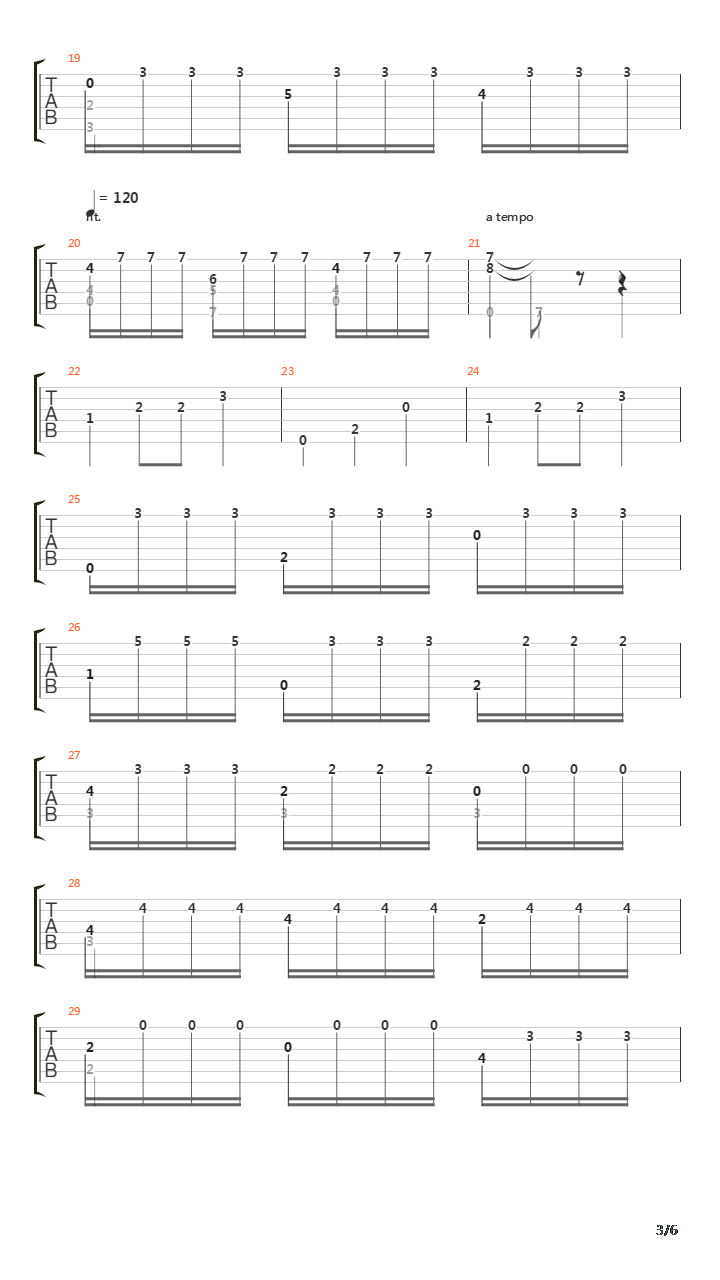 Simancas吉他谱