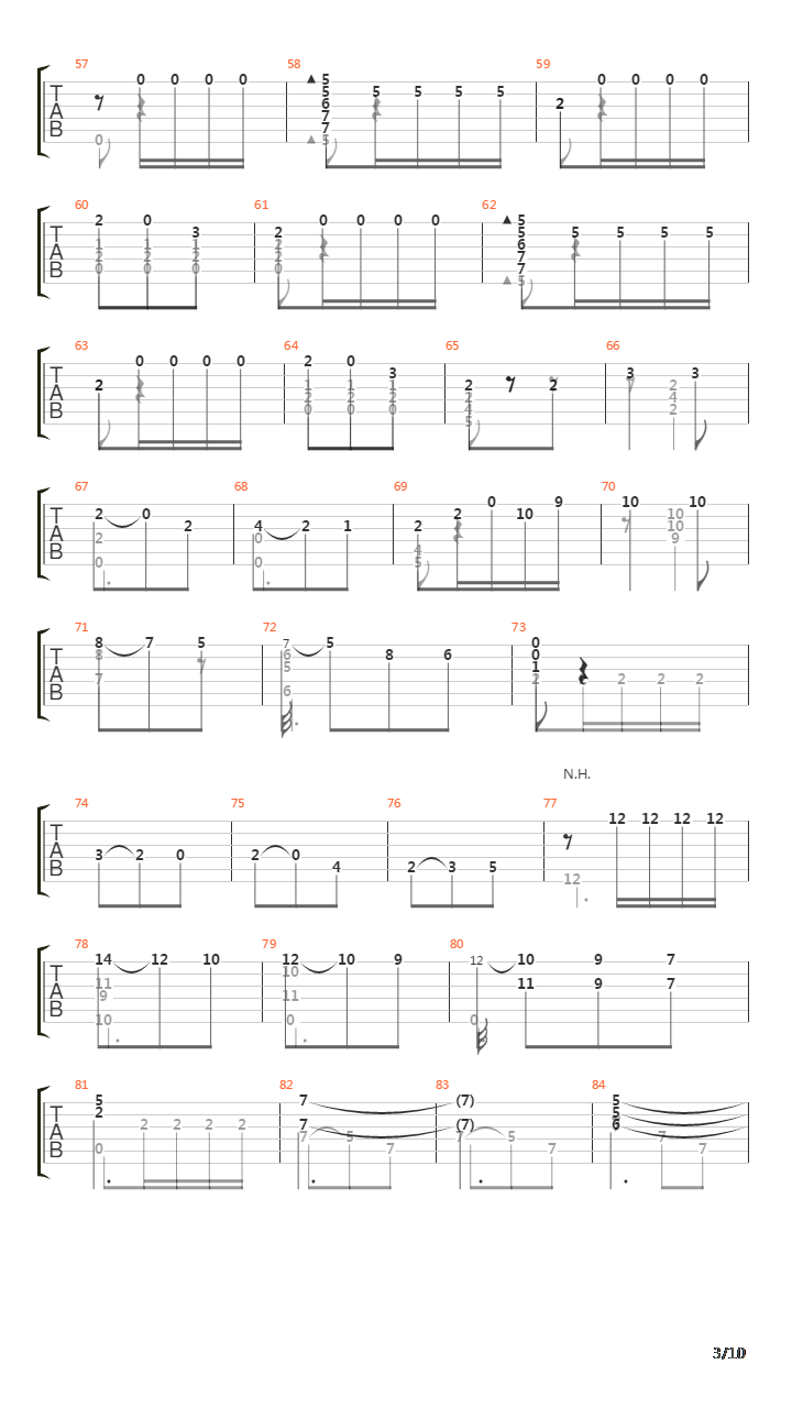 Sonatina Para Guitarra III Allegro吉他谱