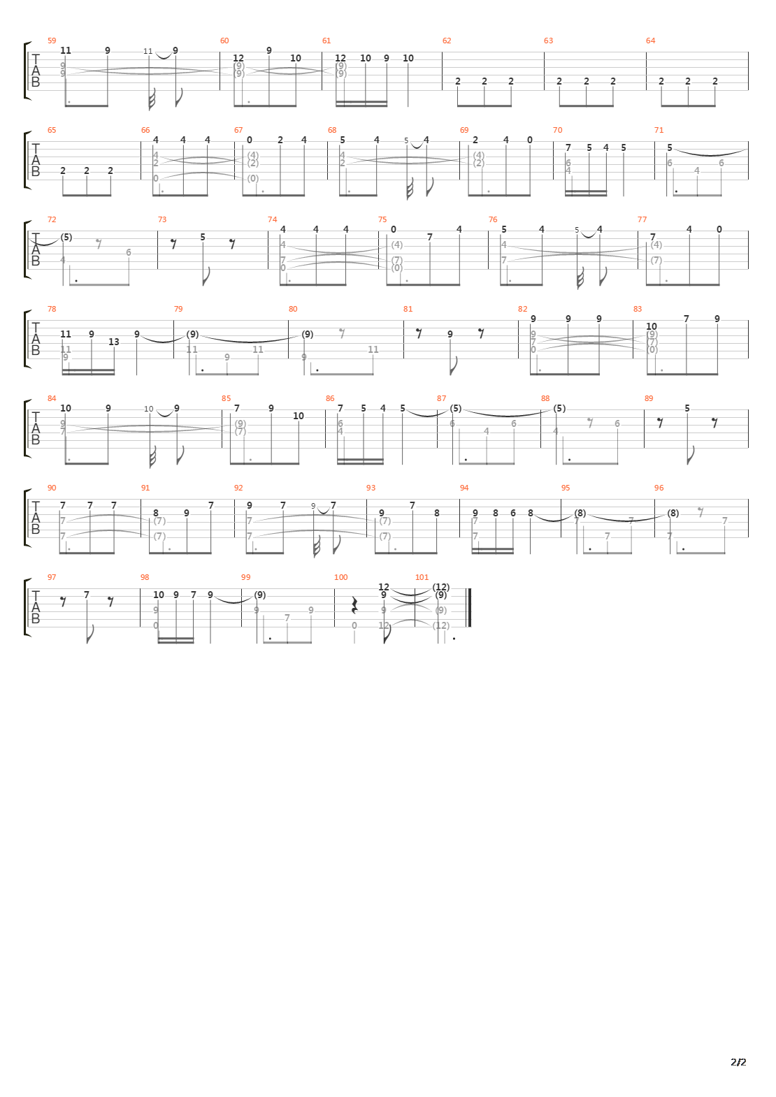 Suite Castellana III Danza吉他谱