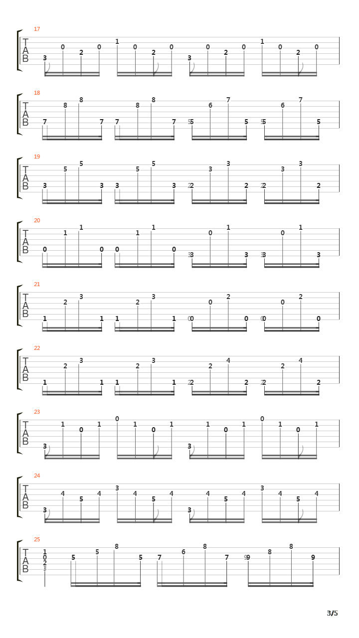 Opus 114 No 24吉他谱