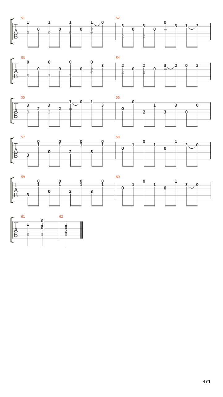 Opus 333 No 9吉他谱