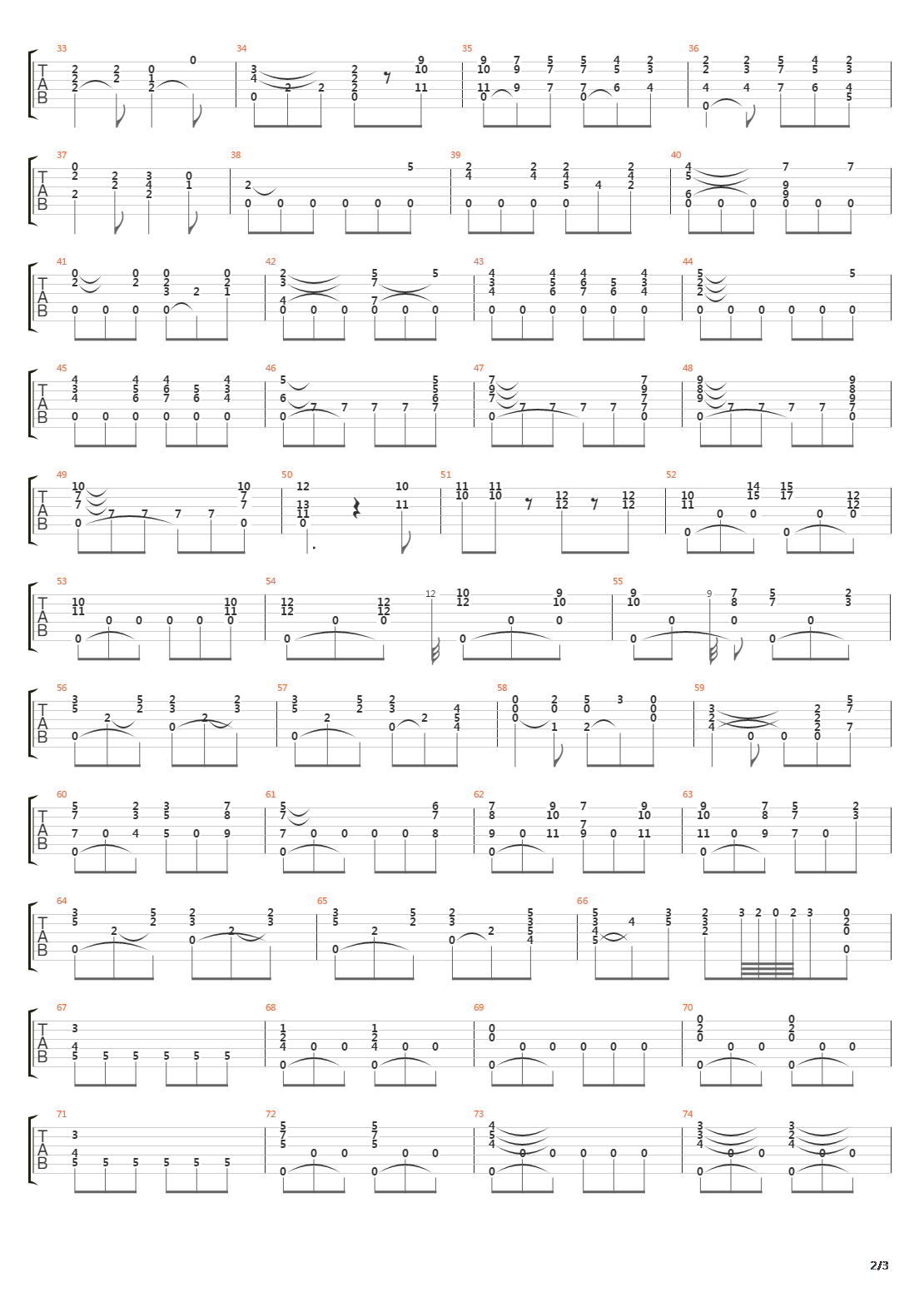 Opus 1 N 3 Allegretto In D 6 Divertimenti吉他谱