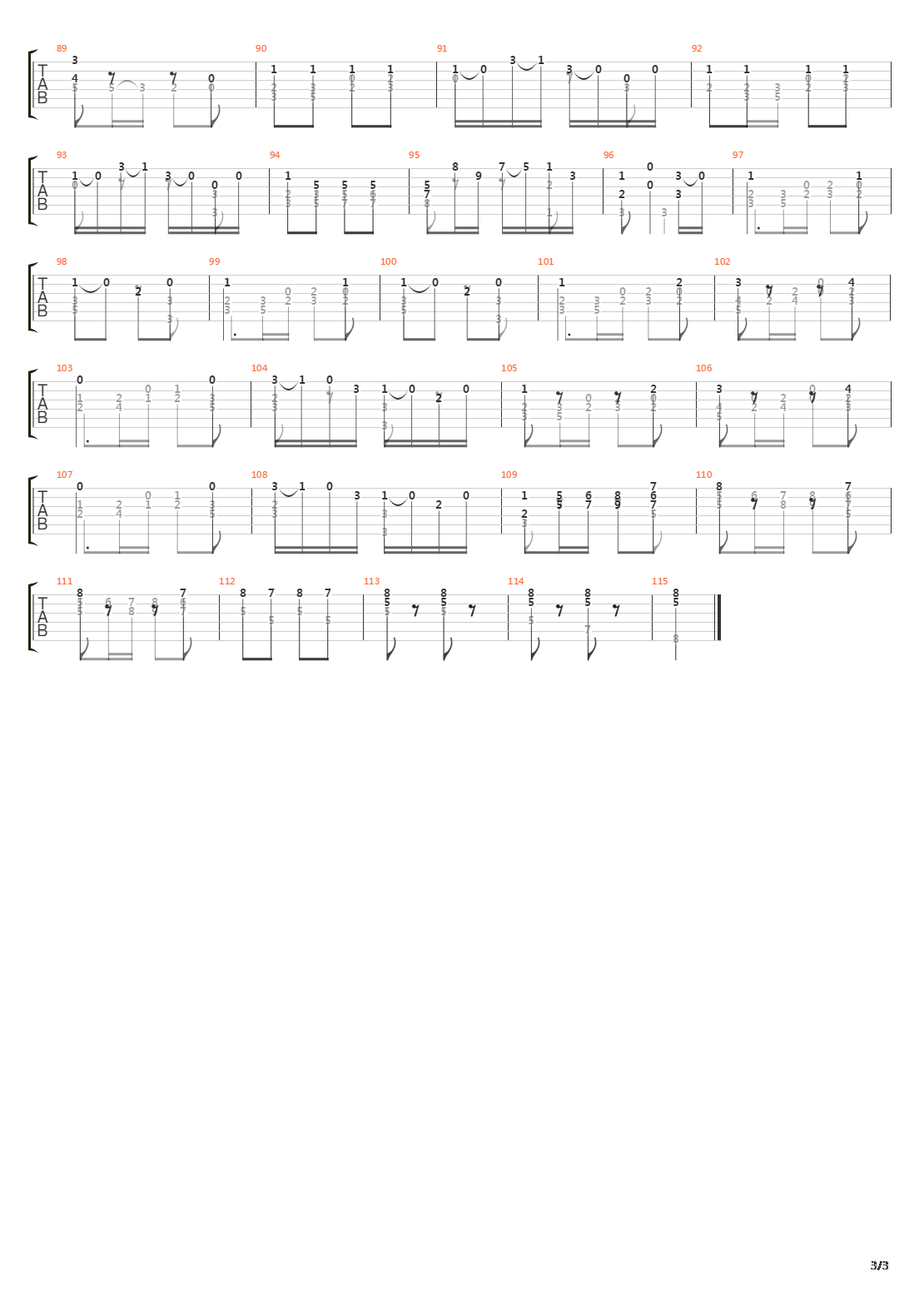 Opus 29 No 17 (Segovia Study 20)吉他谱