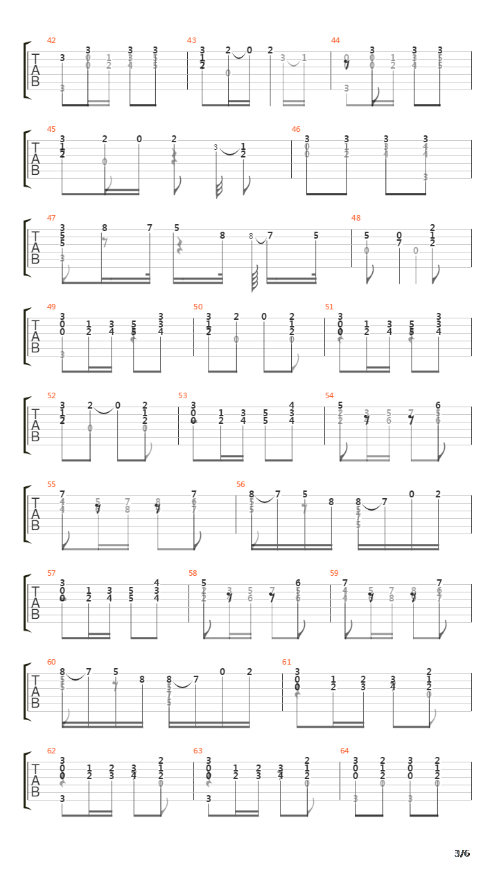 Opus 29 No 17 (Segovia Study 20)吉他谱