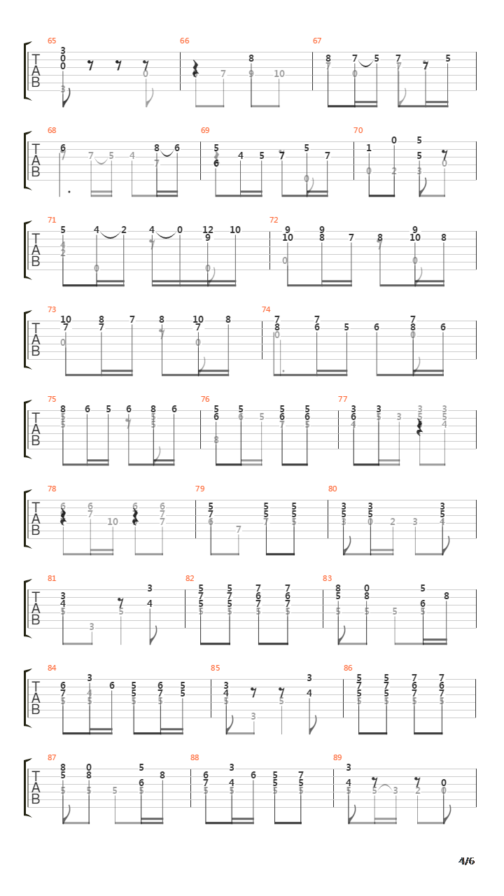 Opus 29 No 17 (Segovia Study 20)吉他谱