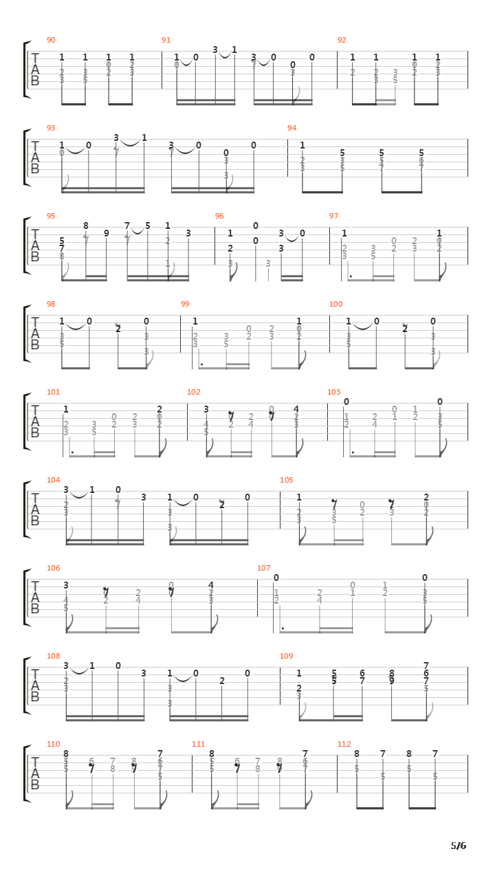 Opus 29 No 17 (Segovia Study 20)吉他谱