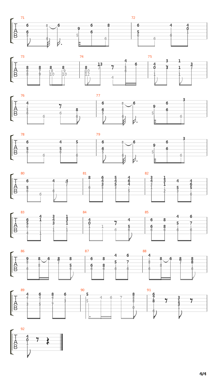 Opus 29 No 22 (Segovia Study 18)吉他谱