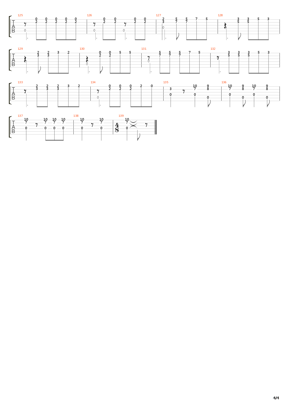 Opus 48 Rondo吉他谱