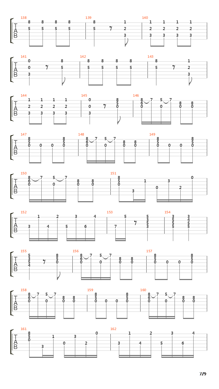 Rondo吉他谱