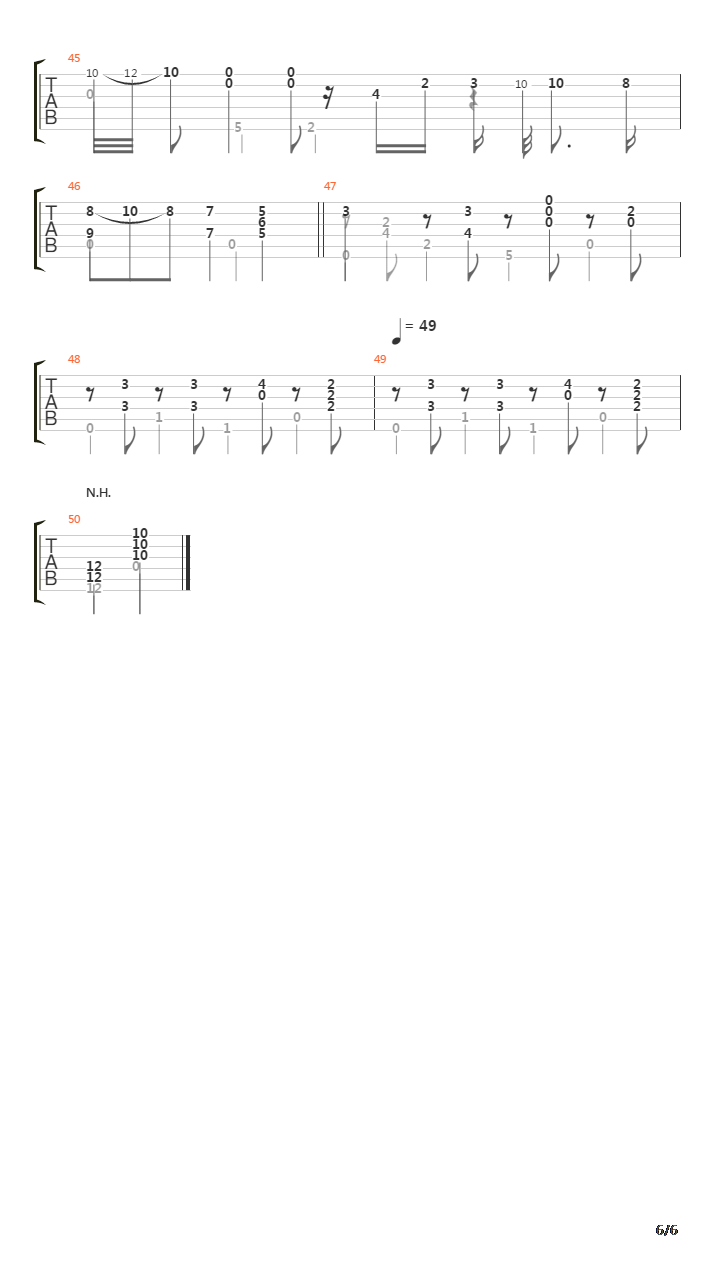 Capricho Arabe-Senata吉他谱