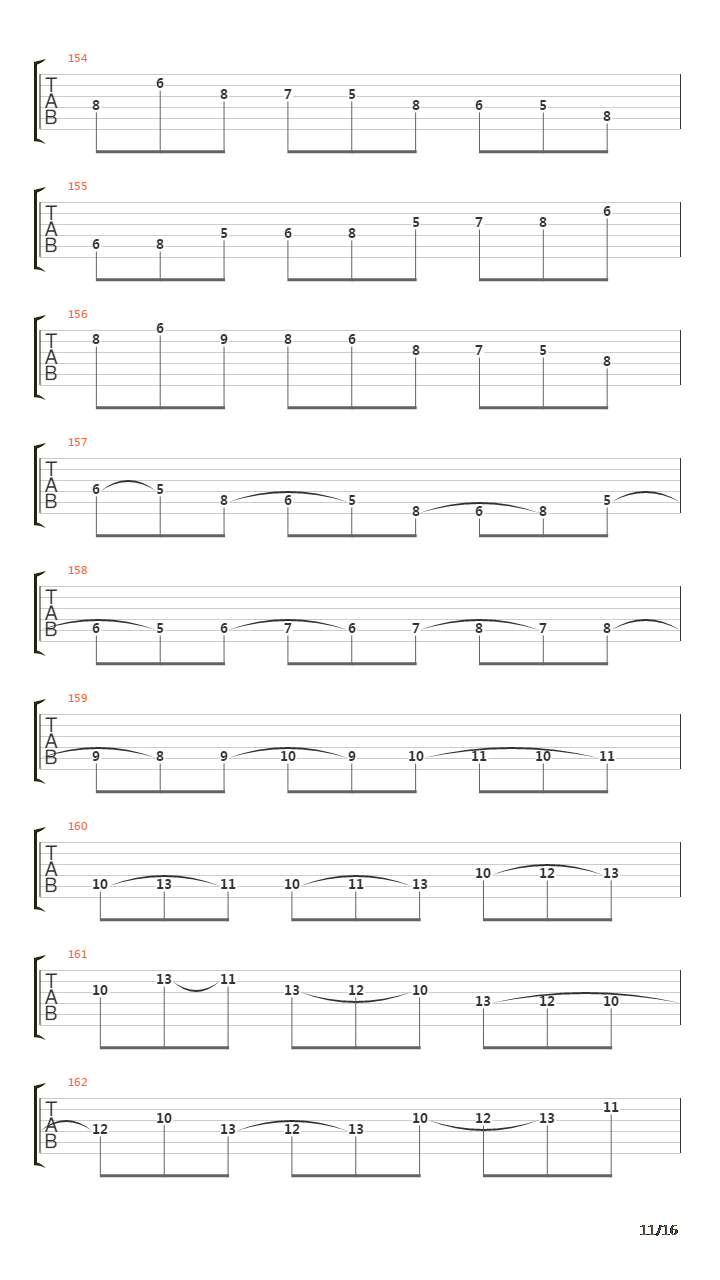 Impromptu 2 in Eb Minor吉他谱