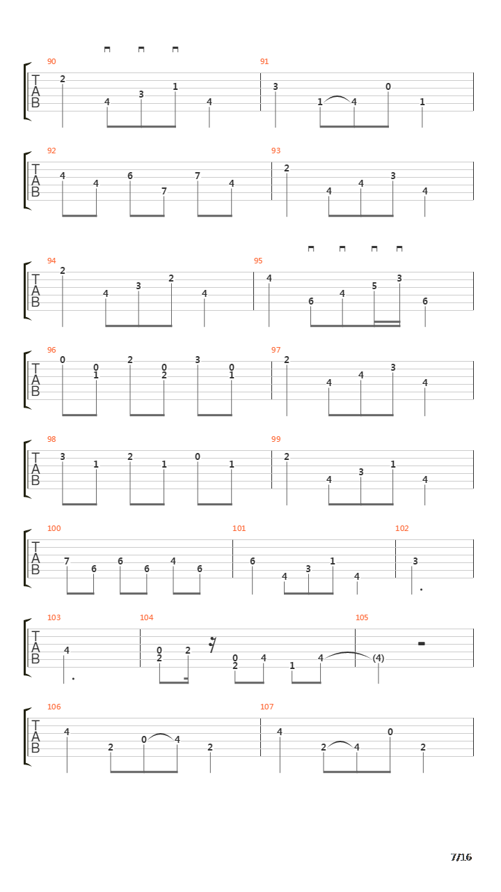 Impromptu 2 in Eb Minor吉他谱